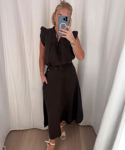 RAH Lily Skjørt Kakao 
