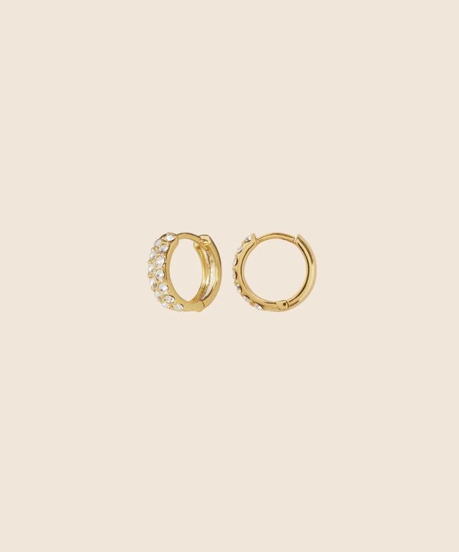 Secrets by B Emilia Earrings Clear