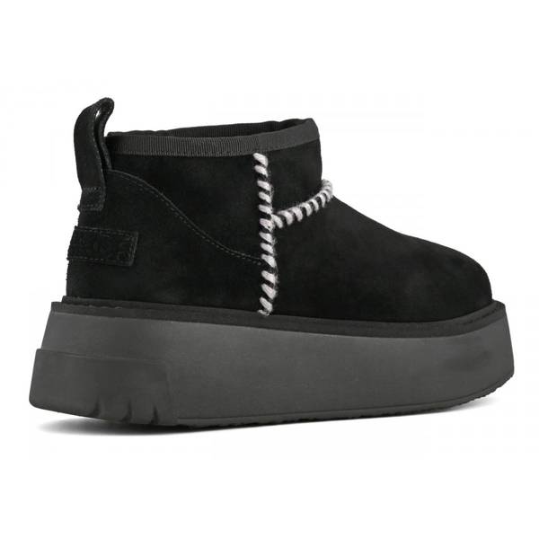 Colors Of California Boot Wool Stitching Sneaker Sole Black