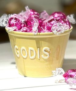 Hovedbilde Bruka Design Godis Skål Gul ...